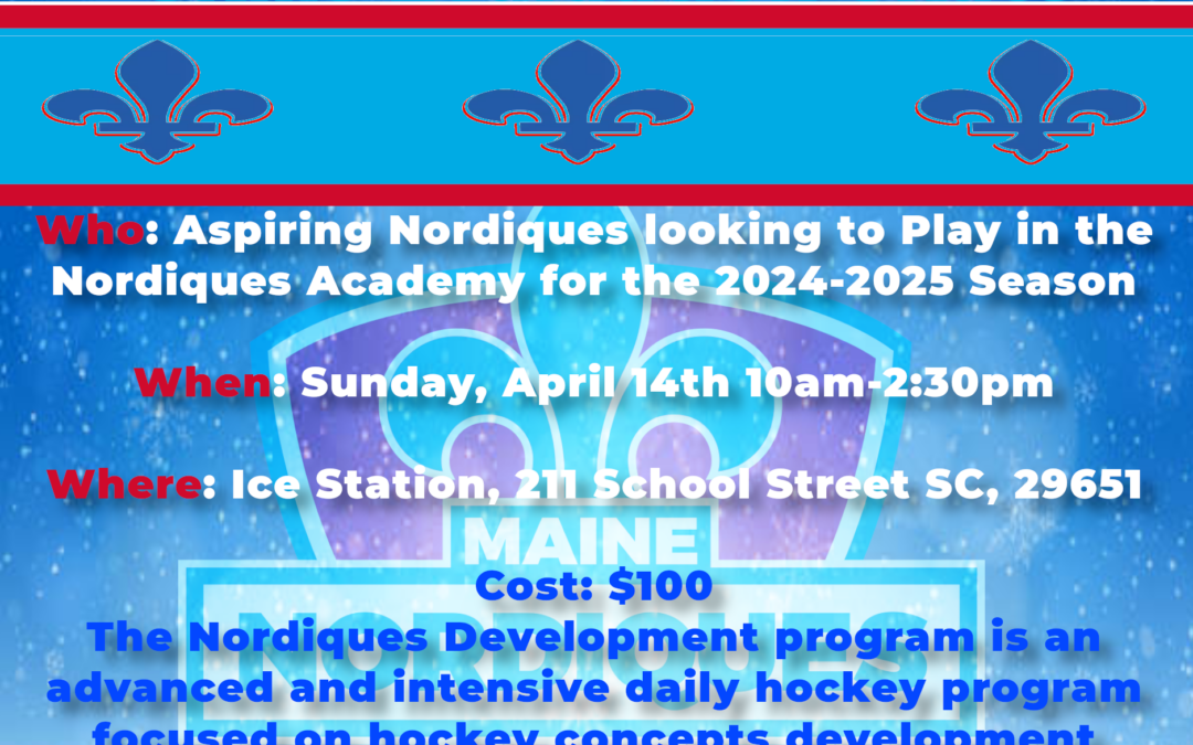 Nordiques Academy announces Evaluation Skate