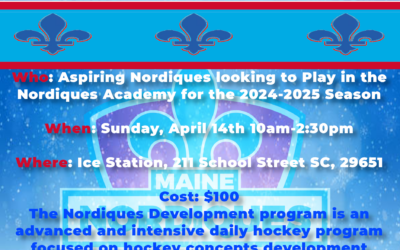 Nordiques Academy announces Evaluation Skate